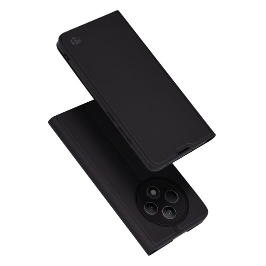 Etui na Oppo Reno12 FS 5G / Reno12 FS 4G / Reno12 F 4G / Reno12 F, Techsuit, Magskin Book, czarne