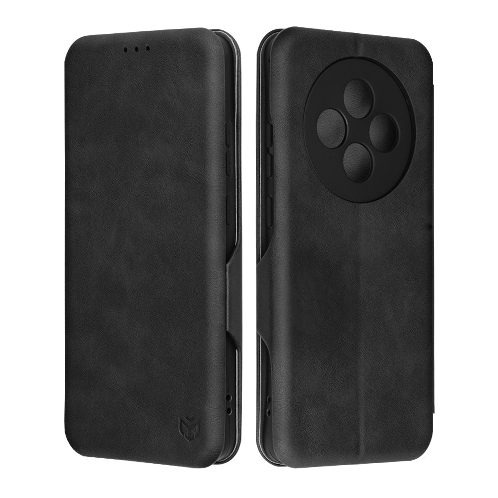 Etui na Oppo Reno12 FS 5G / Reno12 FS 4G / Reno12 F 4G / Reno12 F, Techsuit, Safe Wallet Plus, czarne