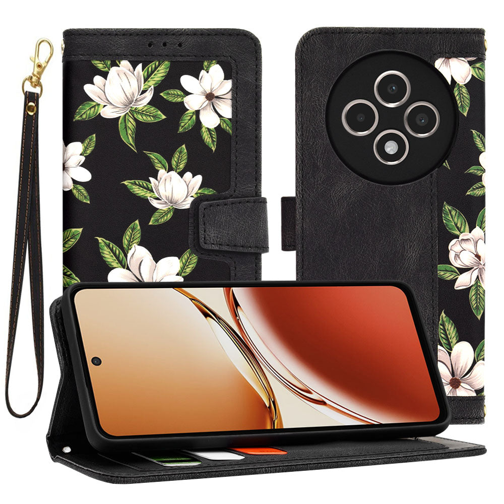 Etui na Oppo Reno12 FS 5G / Reno12 FS 4G / Reno12 F 4G / Reno12 F, Techsuit, FlipCraft, Czarne