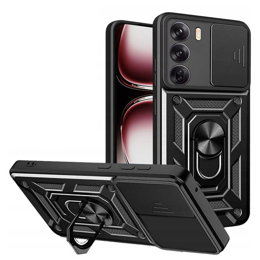 Etui na Oppo Reno12 Pro, Techsuit, CamShield, czarne