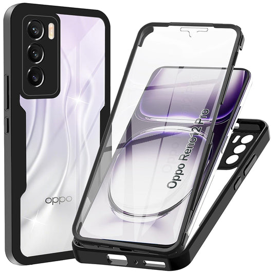 Etui na Oppo Reno12 Pro, Techsuit, ColorVerse 360, czarne