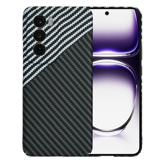 Etui na Oppo Reno12, Techsuit, Carbonite FiberShell, Czarny Szary