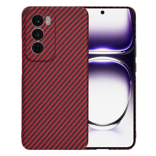 Etui na Oppo Reno12, Techsuit, Carbonite FiberShell, Czerwony