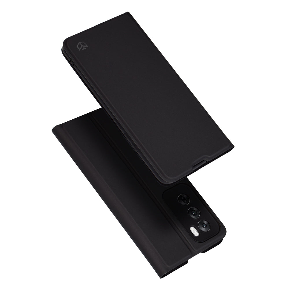 Etui na Oppo Reno12, Techsuit, Magskin Book, czarne