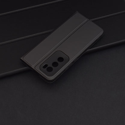Etui na Oppo Reno12, Techsuit, Magskin Book, czarne