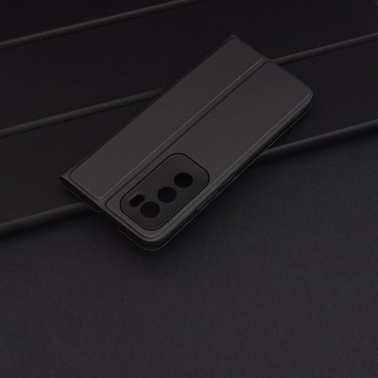 Etui na Oppo Reno12, Techsuit, Magskin Book, czarne