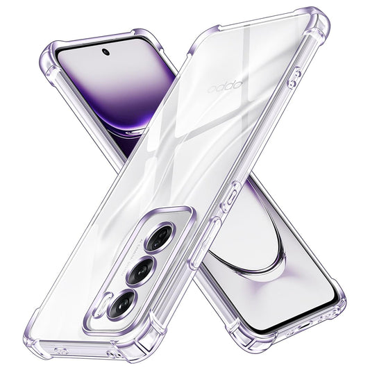 Etui na Oppo Reno12, Techsuit, Shockproof Clear, Przezroczyste