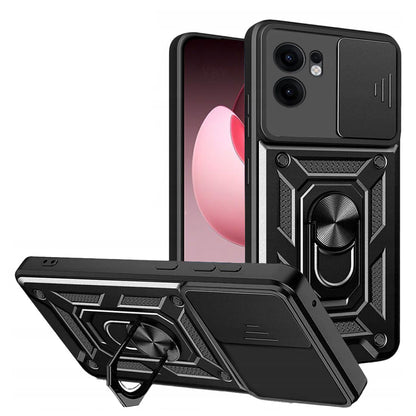 Etui na Oppo Reno13 FS 5G / Reno13 F 4G / Reno13 F, Techsuit, CamShield, czarne