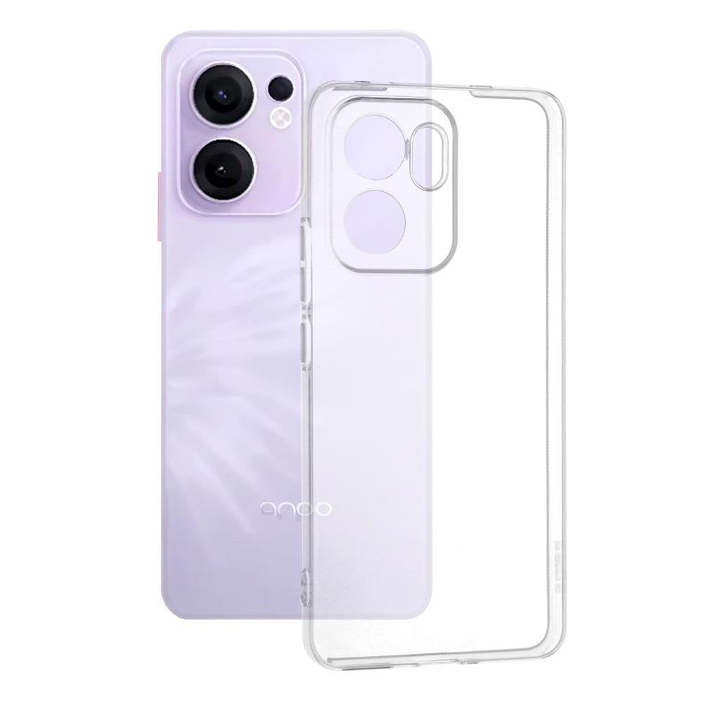 Etui na Oppo Reno13 FS 5G / Reno13 F 4G / Reno13 F, Techsuit, Przezroczyste, Transparentne