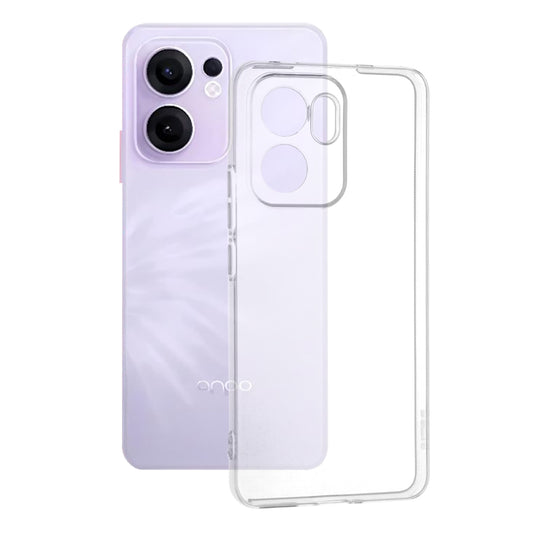 Etui na Oppo Reno13 FS 5G / Reno13 F 4G / Reno13 F, Techsuit, Przezroczyste, Transparentne