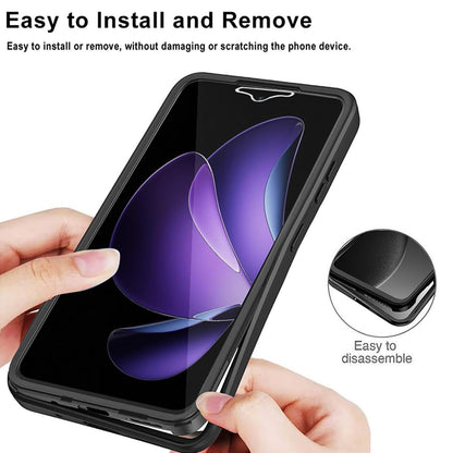 Etui na Oppo Reno13 FS 5G / Reno13 F 4G / Reno13 F, Techsuit, ColorVerse 360, Fioletowy