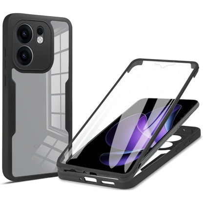 Etui na Oppo Reno13 FS 5G / Reno13 F 4G / Reno13 F, Techsuit, ColorVerse 360, czarne
