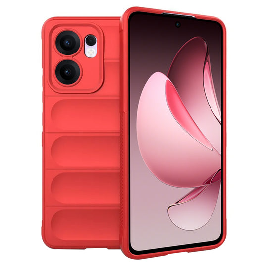 Etui na Oppo Reno13 FS 5G / Reno13 F 4G / Reno13 F, Techsuit, Magic Shield, Czerwony
