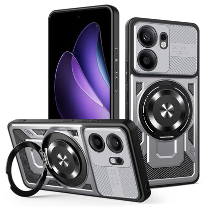 Etui na Oppo Reno13 FS 5G / Reno13 F 4G / Reno13 F, Techsuit, RuggedCam, Szary
