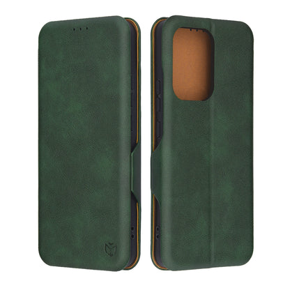 Etui na Oppo Reno13 FS 5G / Reno13 F 4G / Reno13 F, Techsuit, Safe Wallet Plus, Zielony