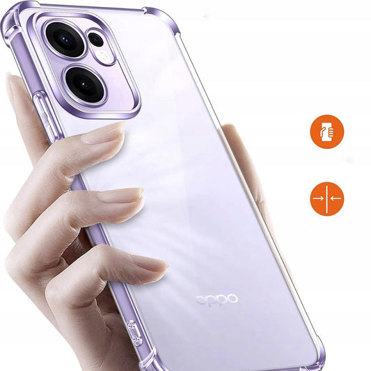 Etui na Oppo Reno13 FS 5G / Reno13 F 4G / Reno13 F, Techsuit, odporne na wstrząsy, przezroczyste