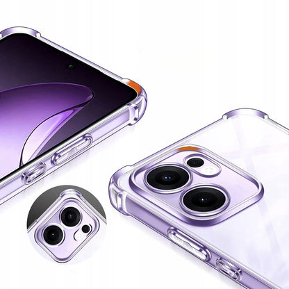 Etui na Oppo Reno13 FS 5G / Reno13 F 4G / Reno13 F, Techsuit, odporne na wstrząsy, przezroczyste