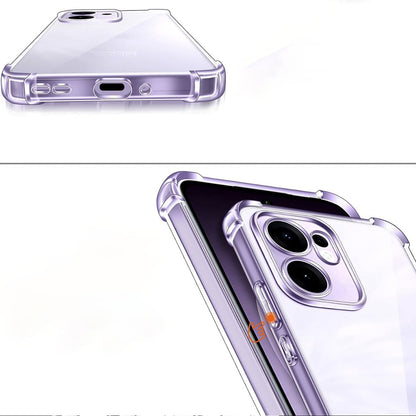 Etui na Oppo Reno13 FS 5G / Reno13 F 4G / Reno13 F, Techsuit, odporne na wstrząsy, przezroczyste