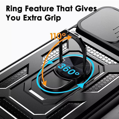 Etui na Oppo Reno13 Pro, Techsuit, CamShield, Czarny