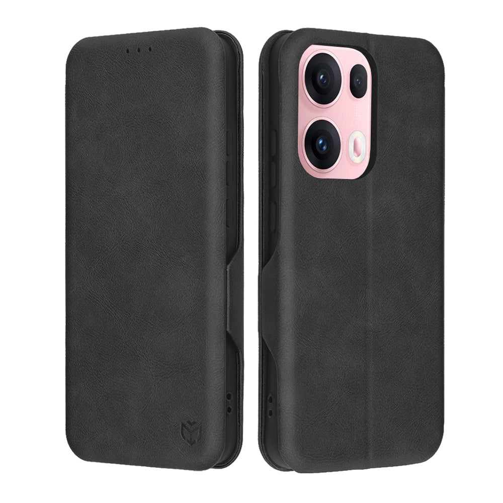 Etui do Oppo Reno13 Pro, Techsuit, Safe Wallet Plus, czarne