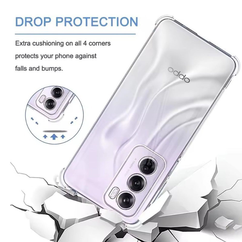 Etui na Oppo Reno13 Pro, Techsuit, Shockproof Clear, Przezroczyste