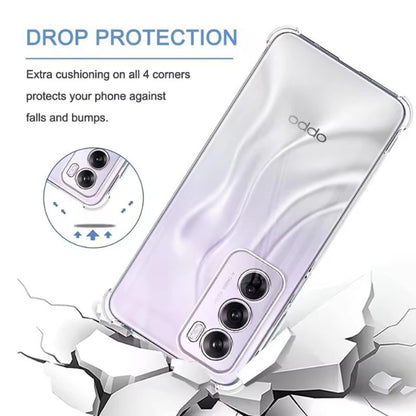 Etui na Oppo Reno13 Pro, Techsuit, Shockproof Clear, Przezroczyste