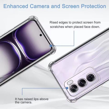 Etui na Oppo Reno13 Pro, Techsuit, Shockproof Clear, Przezroczyste