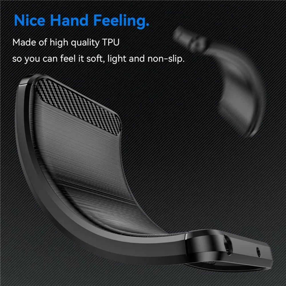 Etui na Oppo Reno13, Techsuit, Carbon, Czarny