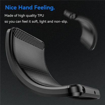 Etui na Oppo Reno13, Techsuit, Carbon, Czarny