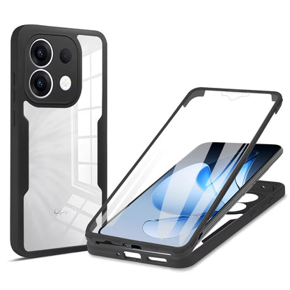 Etui na Oppo Reno13, Techsuit, ColorVerse 360, czarne