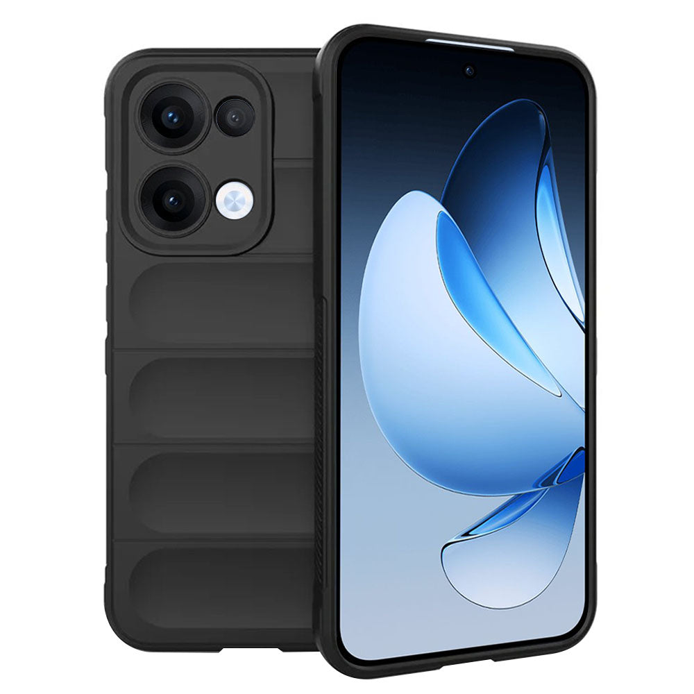 Etui na Oppo Reno13, Techsuit, Magic Shield, czarne