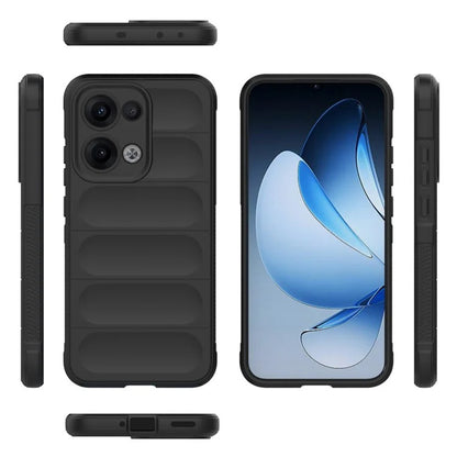 Etui na Oppo Reno13, Techsuit, Magic Shield, czarne