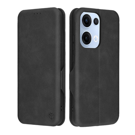 Etui na Oppo Reno13, Techsuit, Safe Wallet Plus, czarne