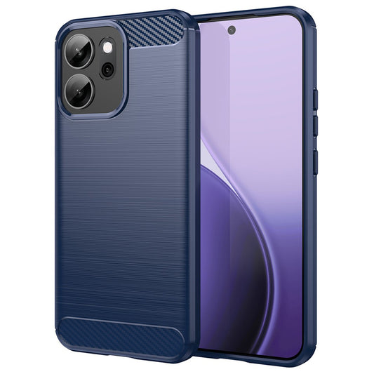 Etui na Oppo Reno14 FS 5G / Reno14 F, Techsuit, Carbon, Niebieskie
