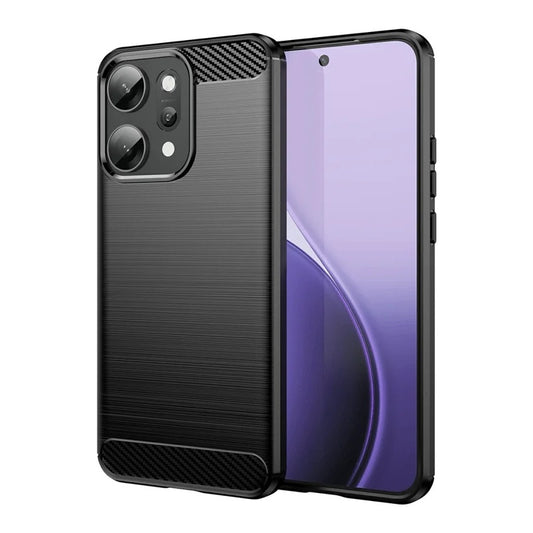 Etui na Oppo Reno14 Pro, Techsuit, Carbon, Czarny