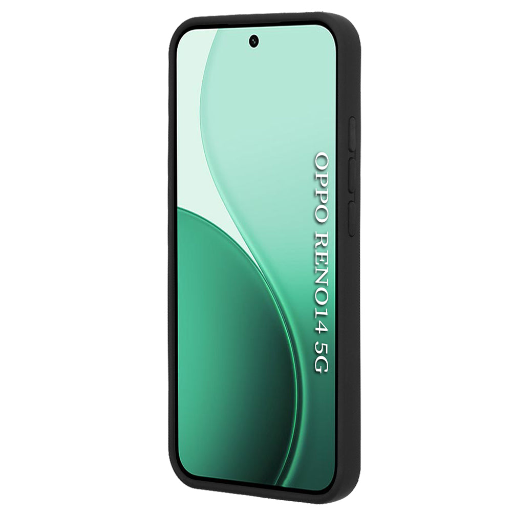 Etui na Oppo Reno14, Techsuit, Glinth, Czarne