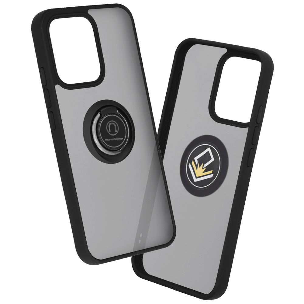 Etui na Oppo Reno14, Techsuit, Glinth, Czarne