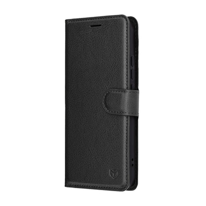 Etui na Oppo Reno14, Techsuit, Leather Folio, Czarne