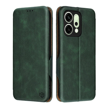 Etui na Oppo Reno14, Techsuit, Safe Wallet Plus, Zielony