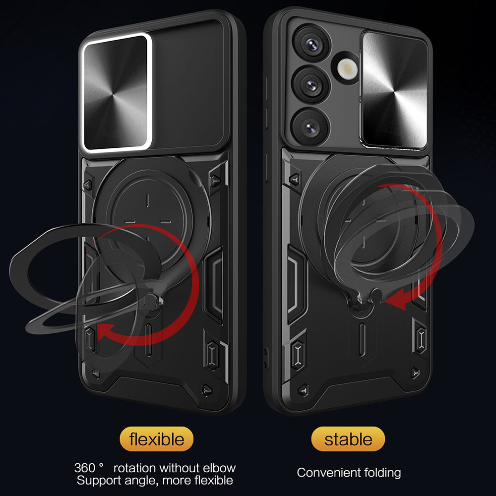 Case for Oppo Reno15 FS / Reno15 F, Techsuit, CamGuard Pro, Black