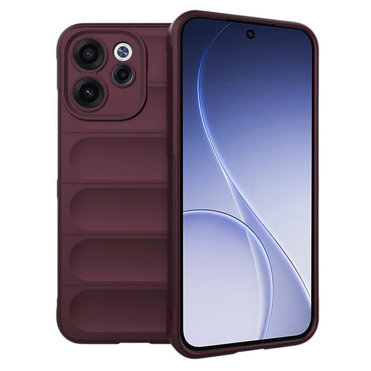 Etui na Oppo Reno15 FS / Reno15 F, Techsuit, Magic Shield, Wiśniowy