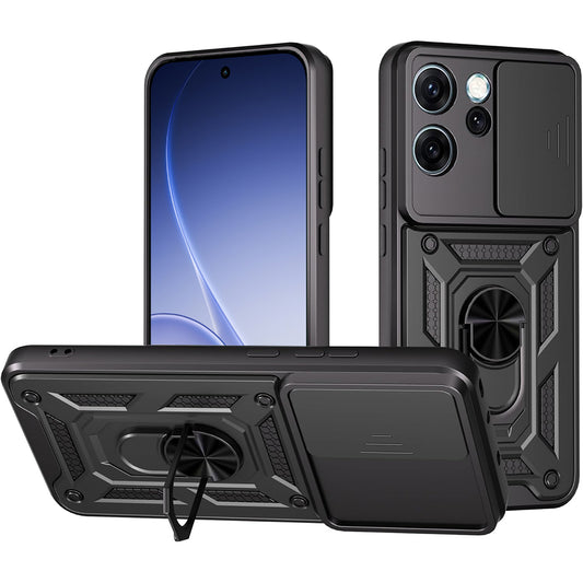 Etui na Oppo Reno15 Pro, Techsuit, CamShield, Czarne