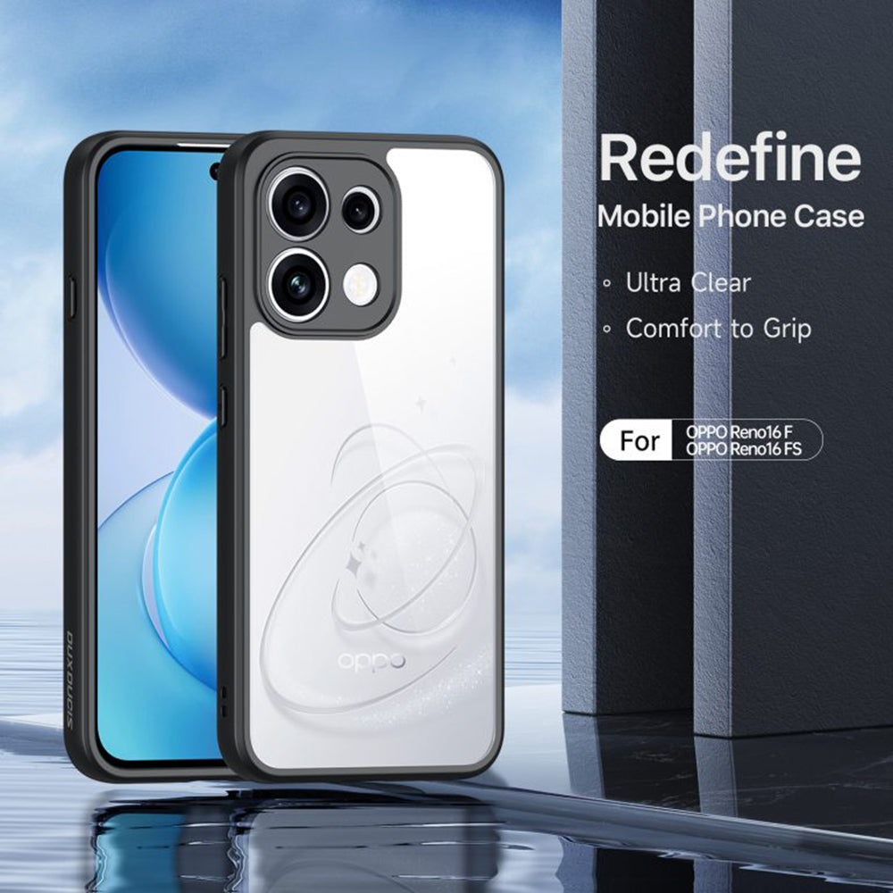 Etui na Oppo Reno16 F / Reno16 FS, DUX DUCIS, Aimo, czarne