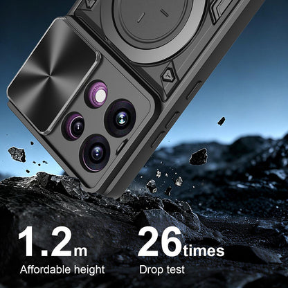 Etui na Oppo Reno16 F / Reno16 FS, Techsuit, CamGuard Pro, czarne