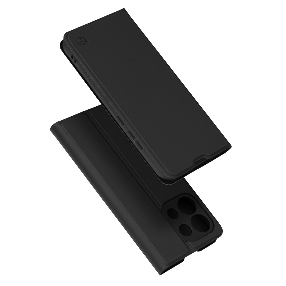 Etui na Oppo Reno16 F / Reno16 FS, Techsuit, Magskin Book, czarne