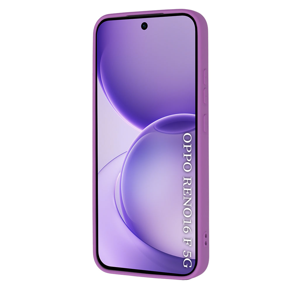 Case for Oppo Reno16 F / Reno16 FS, Techsuit, SoftFlex, Purple
