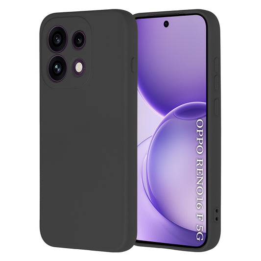 Etui na Oppo Reno16 F / Reno16 FS, Techsuit, SoftFlex, czarne