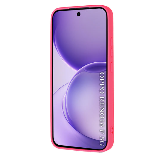 Etui na Oppo Reno16 F / Reno16 FS, Techsuit, SoftFlex, Ciemnoróżowy