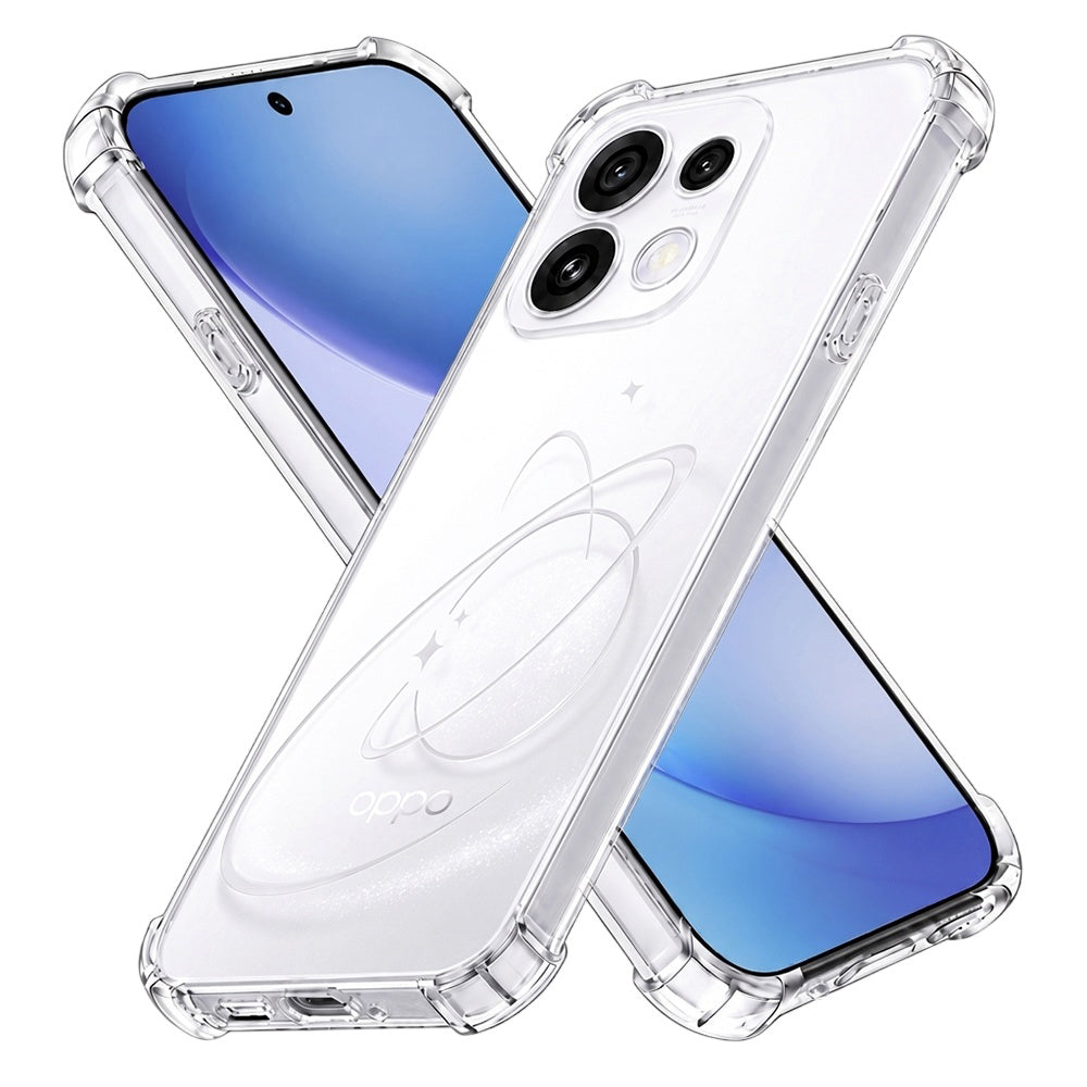 Etui na Oppo Reno16 Pro, Techsuit, Shockproof Clear, Przezroczyste