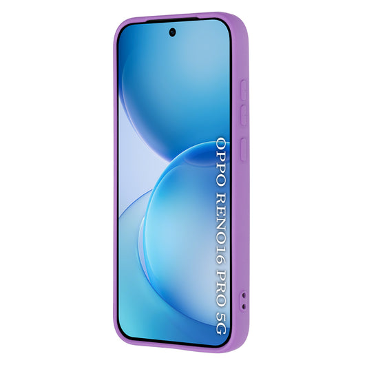 Etui na Oppo Reno16 Pro, Techsuit, SoftFlex, Fioletowy